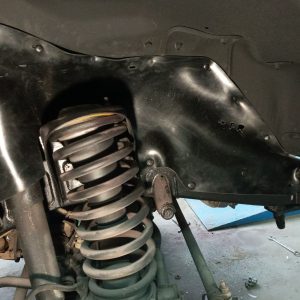 Комплект посиленого брудозахисту моторного відсіку з набором кліпс для Toyota Land Cruiser 80