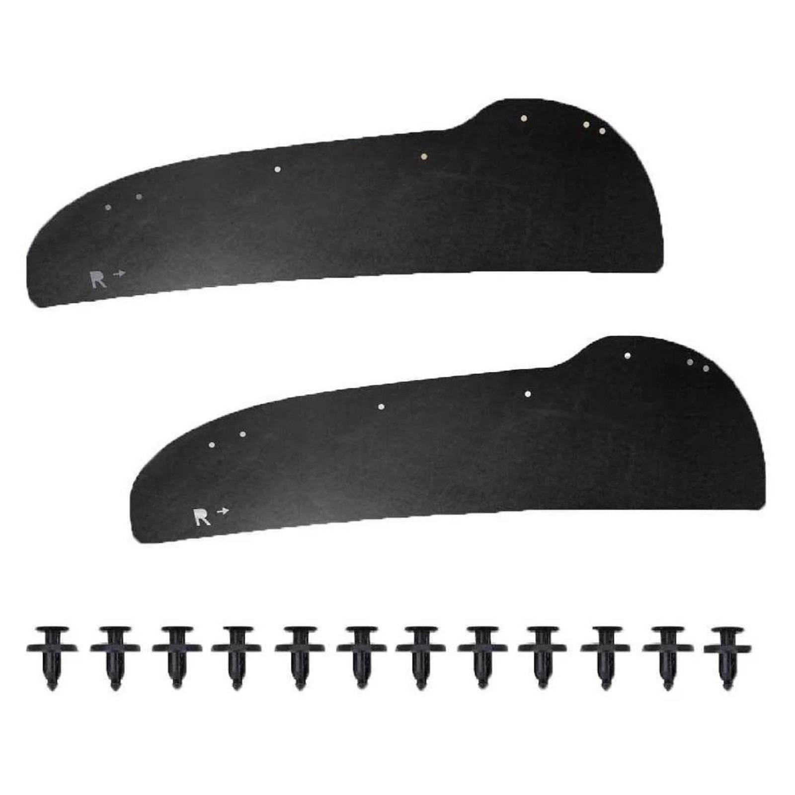 Комплект посиленого брудозахисту задньої арки з набором кліпс для Mitsubishi L200 (1996-2007)