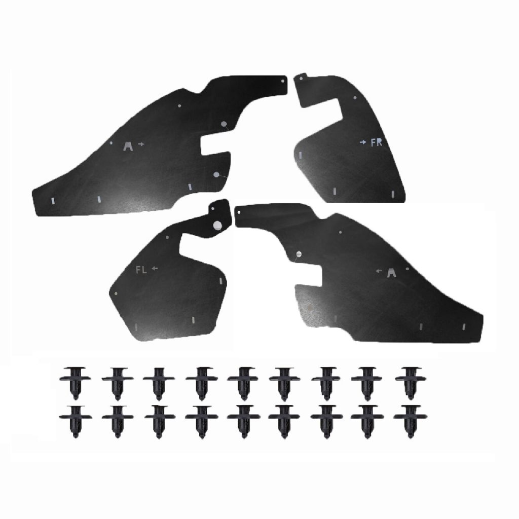 Комплект посиленого брудозахисту моторного відсіку з набором кліпс для Toyota 4Runner G4 210 (2002-2009)