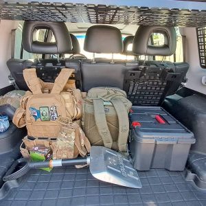 Універсальна тактична Молле панель на спинку сидіння 38х58 см