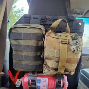 Універсальна тактична Молле панель на спинку сидіння 38х58 см