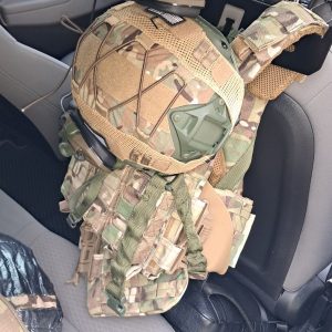 Вішак для бронежилета з універсальним кріпленням за підголівник