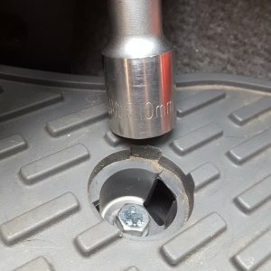 Molle (Молле) панель під заднє сидіння Toyota Land Cruiser Prado 120/150, Lexus GX470/GX460