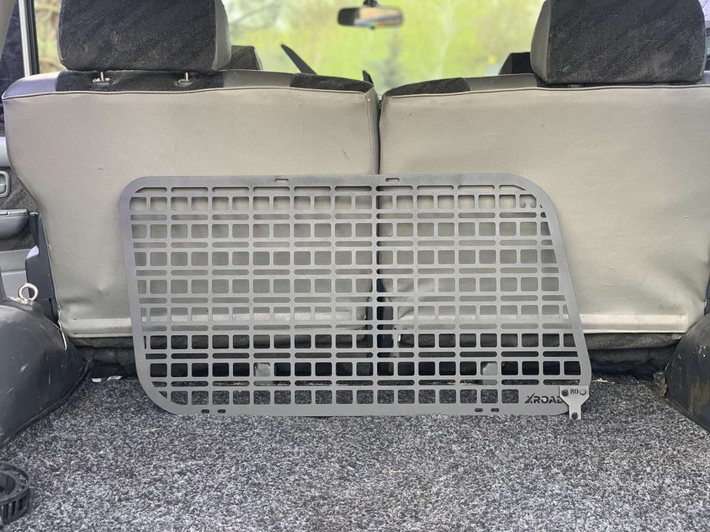 Модульна система зберігання Molle (Молле) для вікон багажника Toyota Land Cruiser 80