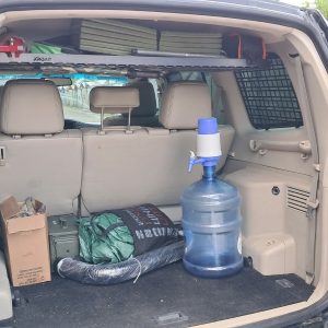 Полиця під стелю в багажник Mitsubishi Pajero 4 (2006-2021)