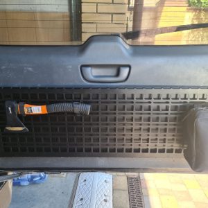 Відкидний стіл на двері багажника Toyota Land Cruiser Prado 120/Lexus GX470, довгий