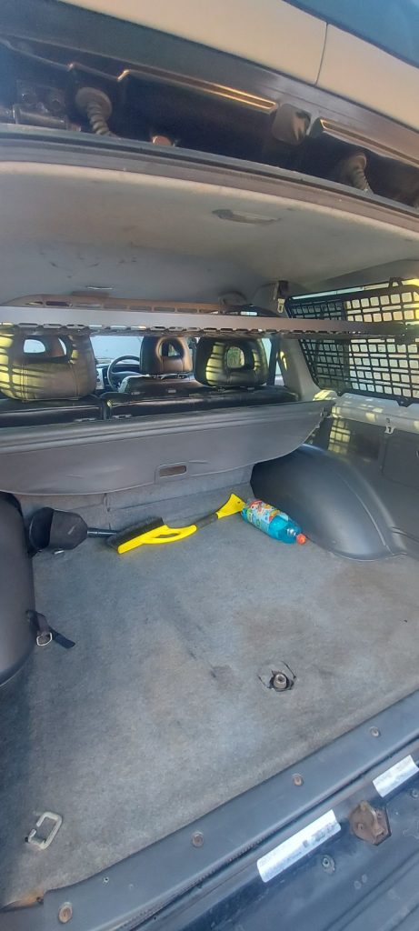 Модульна система зберігання Molle (Молле) для вікон багажника Mitsubishi Pajero Sport 1