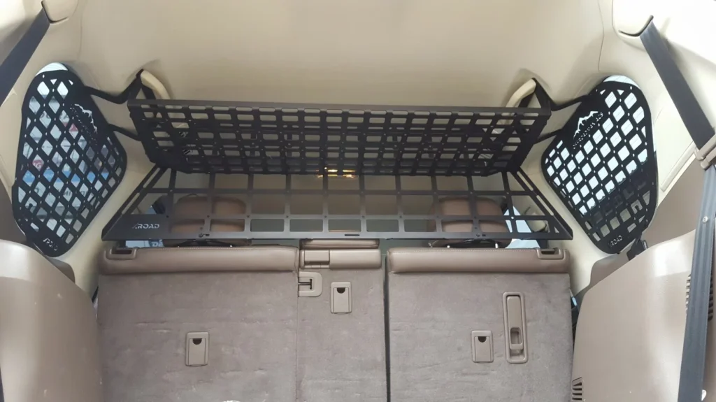 Модульна система зберігання Molle (Молле) для вікон багажника Toyota Land Cruiser Prado 150 / Lexus GX460