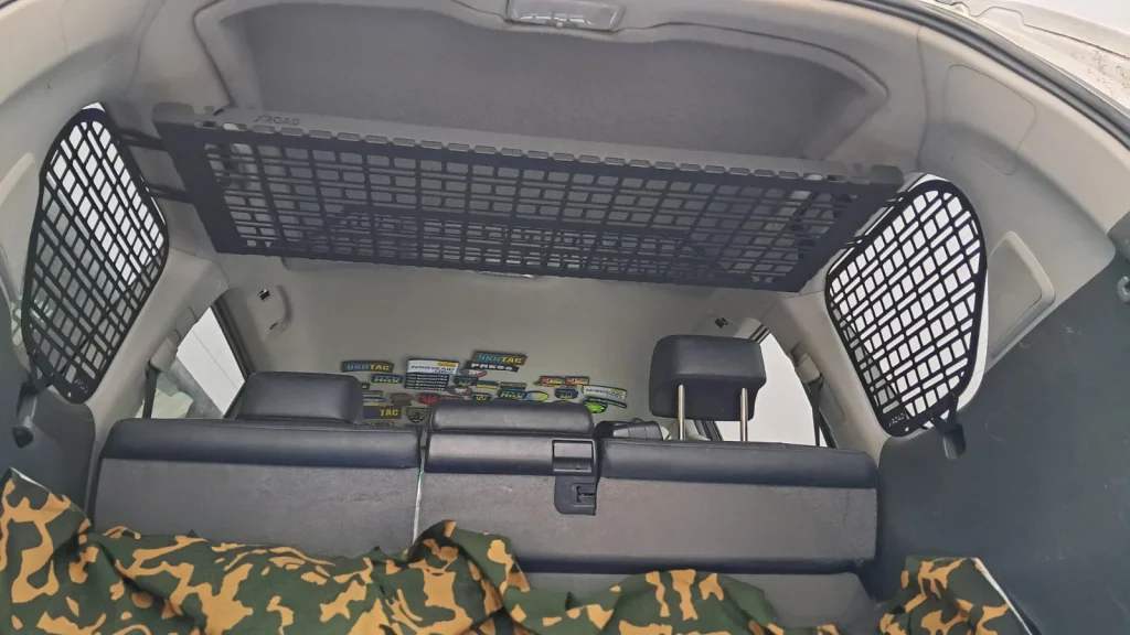 Модульна система зберігання Molle (Молле) для вікон багажника Toyota Land Cruiser Prado 150 / Lexus GX460