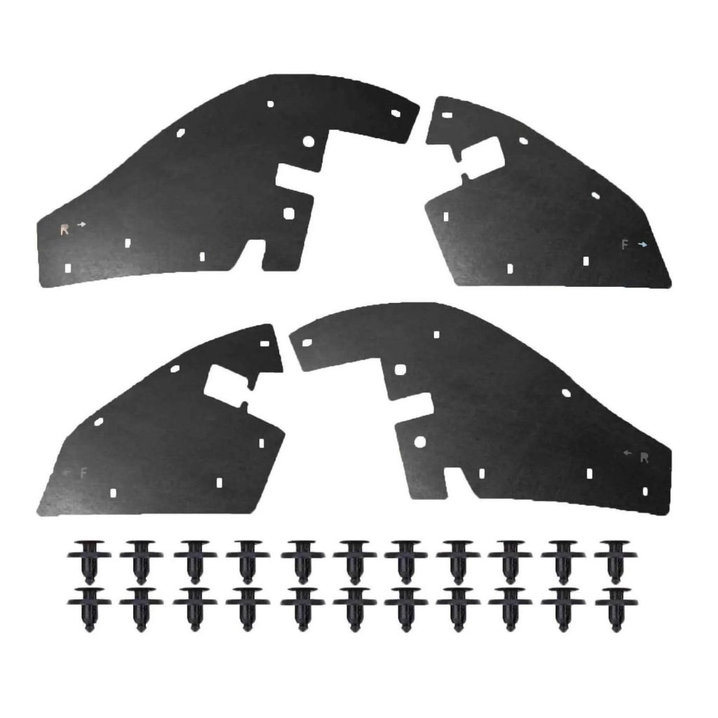 Комплект посиленого брудозахисту моторного відсіку з набором кліпс для Toyota Tacoma