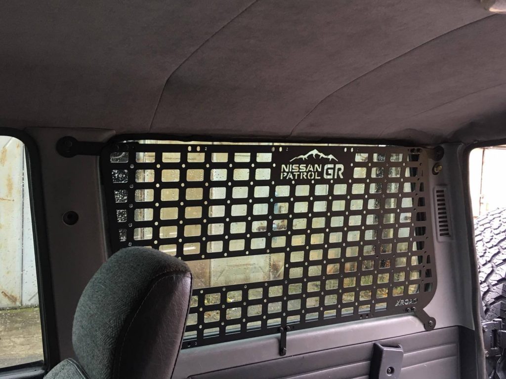 Модульна система зберігання Molle (Молле) для вікон багажника Nissan Patrol Y60