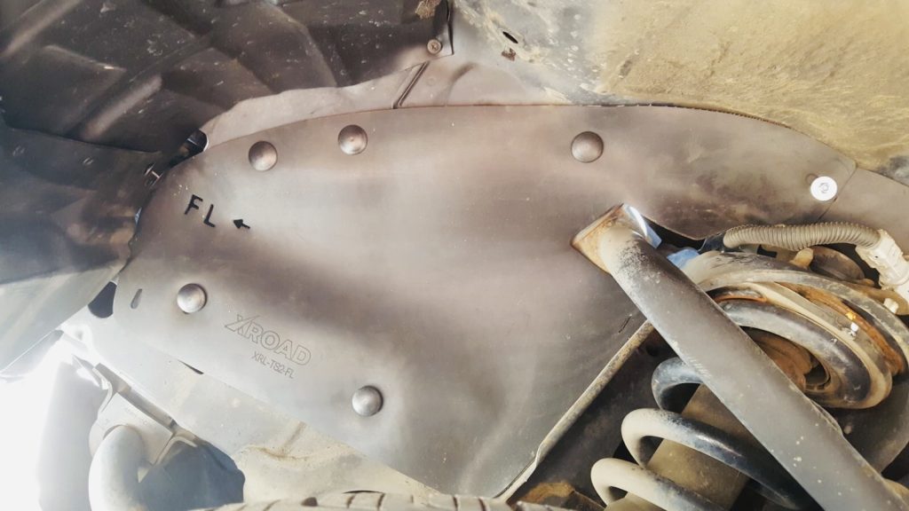 Комплект посиленого брудозахисту моторного відсіку з набором кліпс для Toyota Tundra Sequoia G2 (2006-2017)