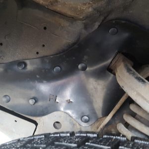 Комплект посиленого брудозахисту моторного відсіку з набором кліпс для Toyota Land Cruiser Prado 90 (1996-2002)