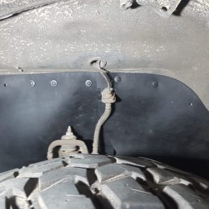 Комплект посиленого брудозахисту моторного відсіку з набором кліпс для Mitsubishi Pajero Sport G1 (1998-2008)