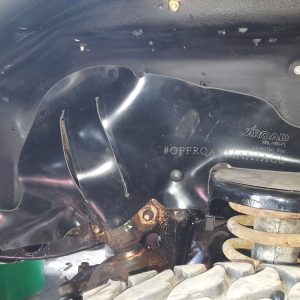 Комплект посиленого брудозахисту моторного відсіку з набором кліпс для  Nissan Patrol Y60 (1987-1997)