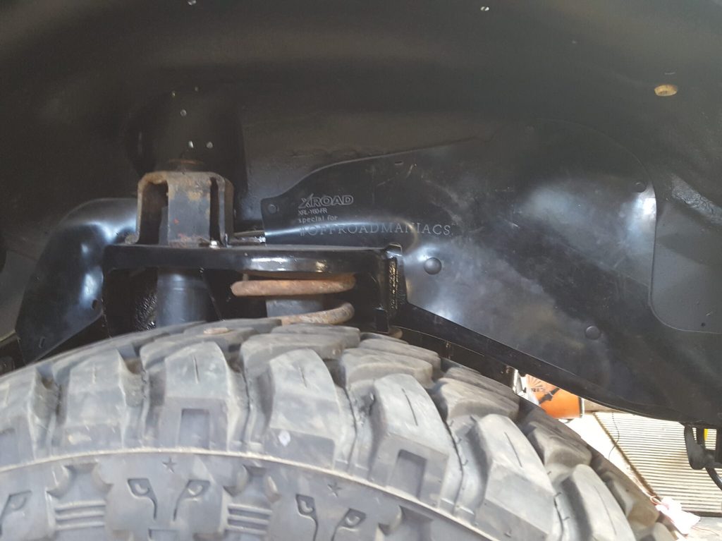 Комплект посиленого брудозахисту моторного відсіку з набором кліпс для  Nissan Patrol Y60 (1987-1997)