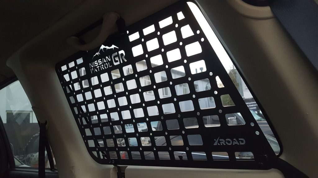 Модульна система зберігання Molle (Молле) на вікно багажника Nissan Patrol Y61