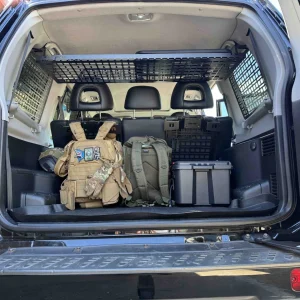 Модульна система зберігання Molle (Молле) для вікон багажника Mitsubishi Pajero 3