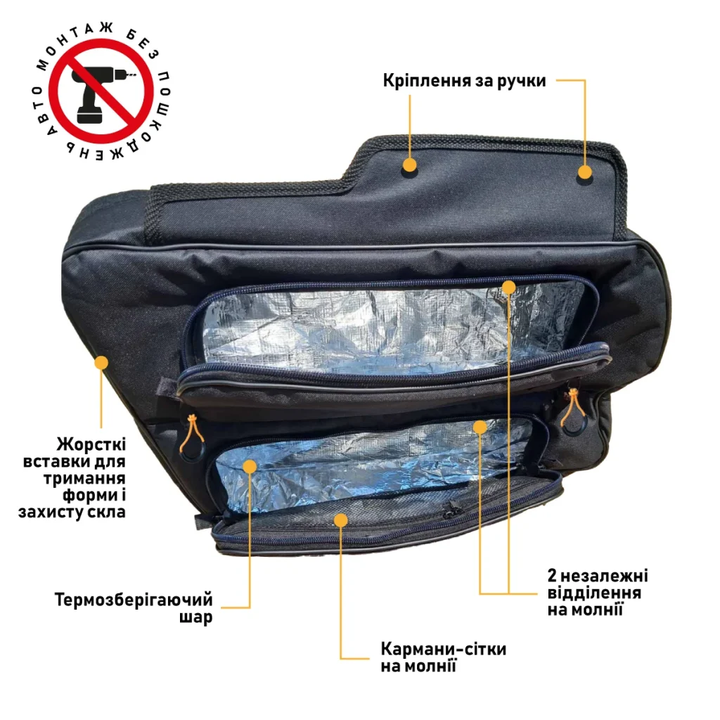 Термосумка-органайзер на вікно багажника Toyota Land Cruiser 200 / Lexus LX 570