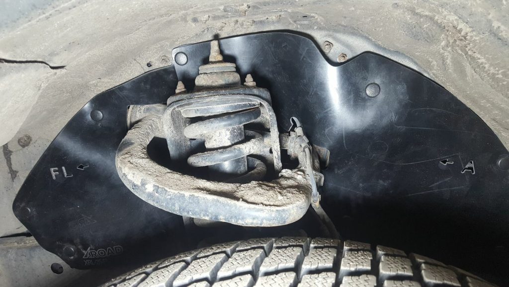 Комплект посиленого брудозахисту моторного відсіку з набором кліпс для Toyota 4Runner G4 210 (2002-2009)