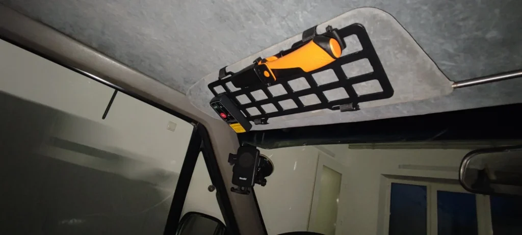 Універсальна Молле (Molle) панель на піддашок від сонця. Розмір 35×13 см