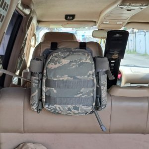 Універсальна Молле (Molle) панель на підголівник. Платформа 21х16 см