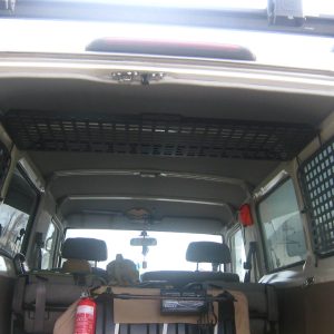 Модульна система зберігання Molle (Молле) для вікон багажника Toyota Land Cruiser 78