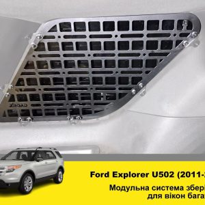 Модульна система зберігання Molle (Молле) для вікон багажника Ford Explorer U502 (2011-2019)