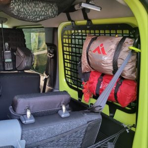 Модульна система зберігання Molle (Молле) для вікон багажника Suzuki Jimny JB64/JB74 (2018+)