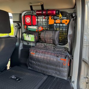 Модульна система зберігання Molle (Молле) для вікон багажника Suzuki Jimny JB64/JB74 (2018+)