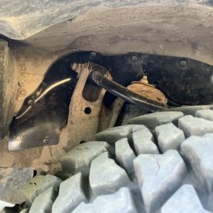 Комплект посиленого брудозахисту моторного відсіку з набором кліпс для Toyota Land Cruiser 100