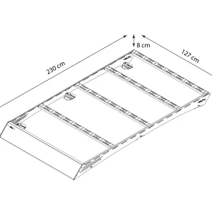 Експедиційний багажник на Toyota 4Runner 280