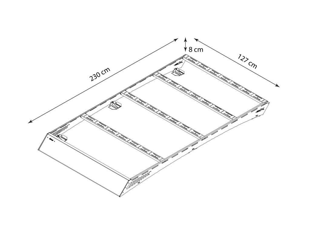 Експедиційний багажник на Toyota Land Cruiser 200