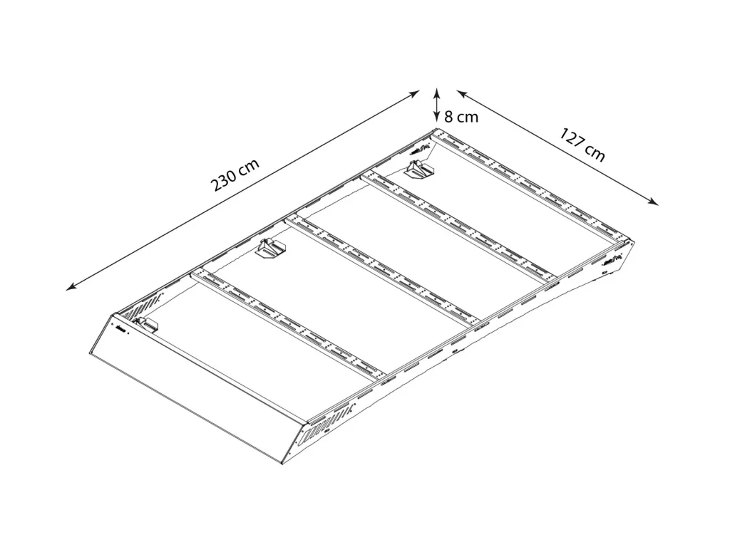 Експедиційний багажник на Toyota FJ Cruiser