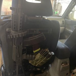 Універсальна тактична Молле панель на спинку сидіння 38х58 см