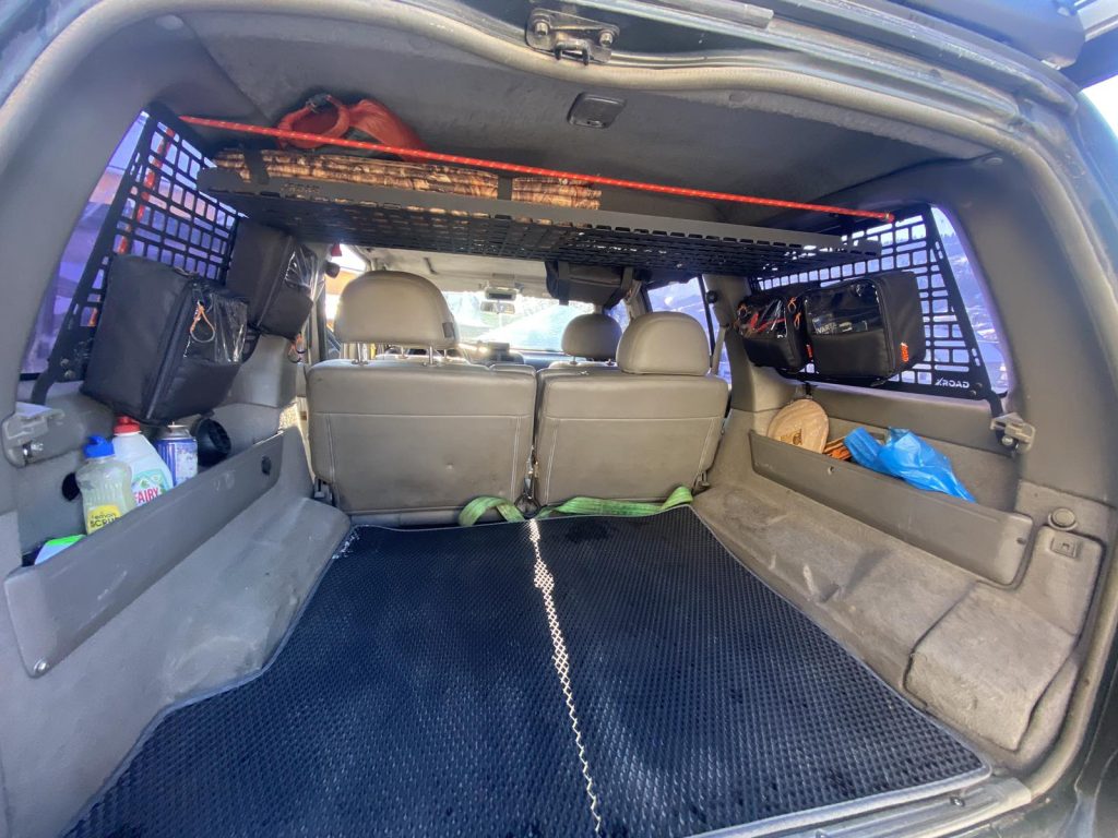 Полиця під стелю в багажник Nissan Patrol Y61