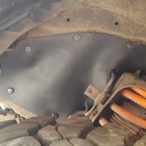 Комплект посиленого брудозахисту моторного відсіку з набором кліпс для Mitsubishi L200 (2005-2014)