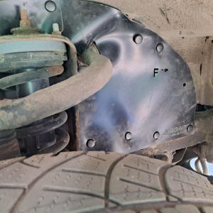 Комплект посиленого брудозахисту моторного відсіку з набором кліпс для Toyota Fortuner G1 (2005-2015)