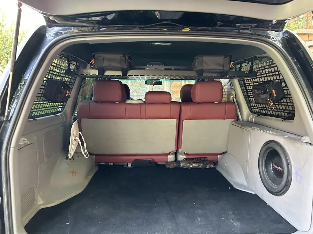 Полиця під стелю в багажник Toyota Land Cruiser 100