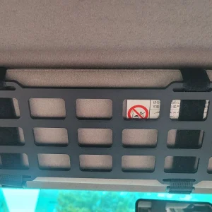 Універсальна Молле (Molle) панель на піддашок від сонця. Розмір 35×13 см