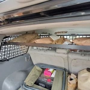 Модульна система зберігання Molle (Молле) для вікон багажника Subaru Forester (1997-2002)