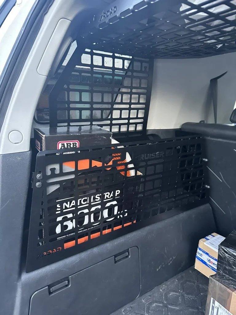 Модульна система зберігання Molle (Молле) для вікон багажника Toyota FJ Cruiser