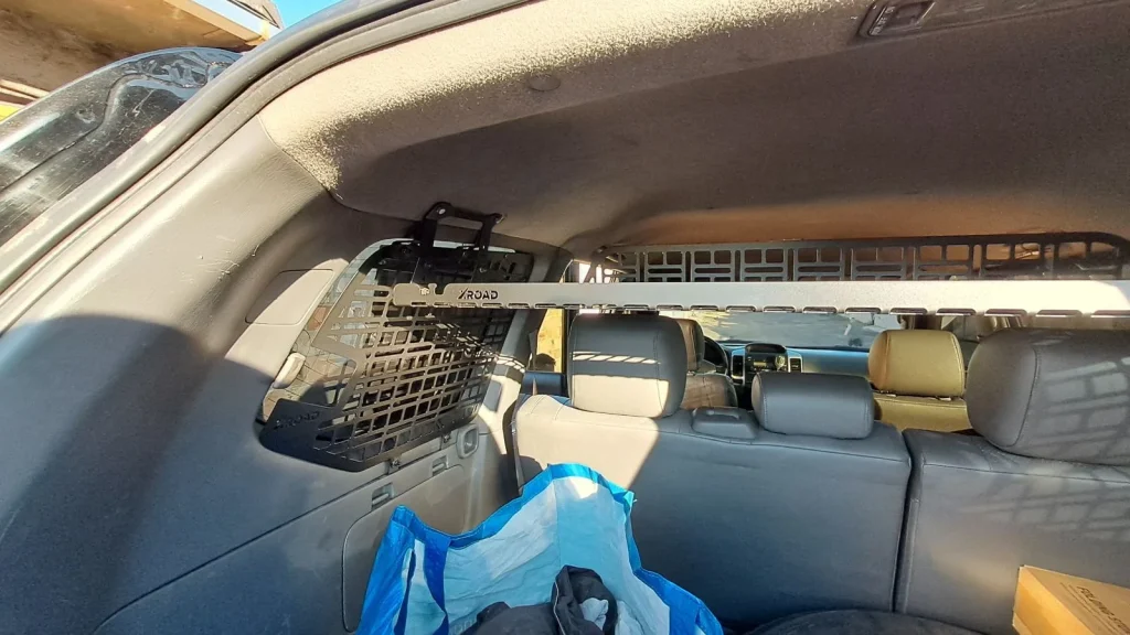Полиця під стелю в багажник для Toyota Land Cruiser Prado 120