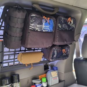 Модульна система зберігання Molle (Молле) на вікно багажника Nissan Patrol Y61