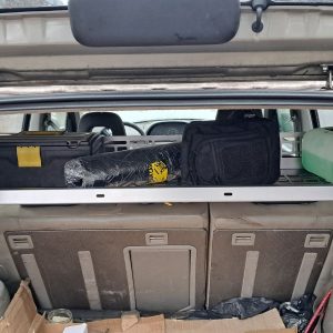 Модульна система зберігання Molle (Молле) для вікон багажника Nissan X-Trail T30 (2001-2008)