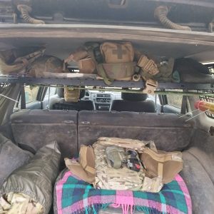 Полиця під стелю у багажник Mitsubishi Pajero Sport 1 (1998-2008)