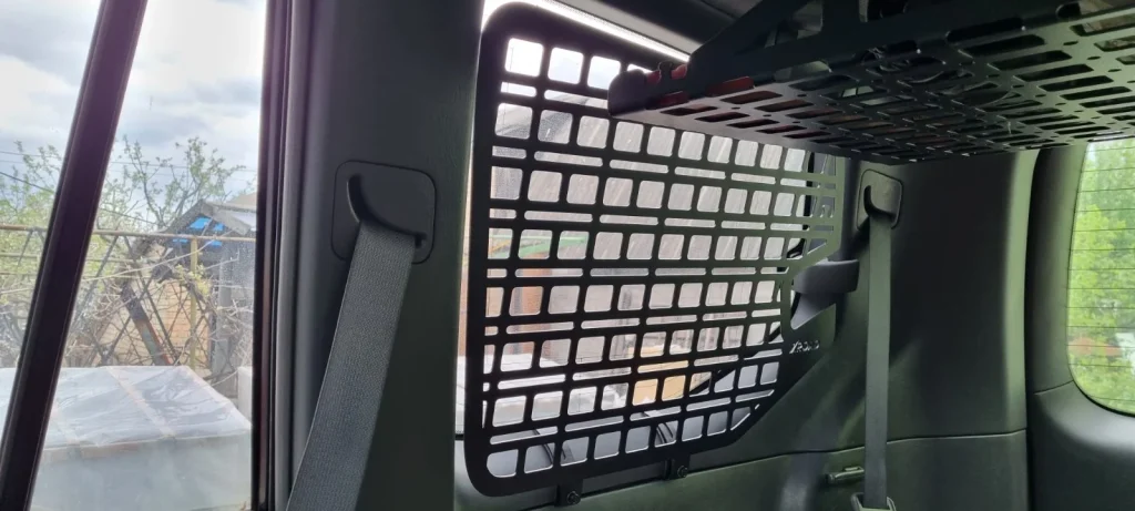 Модульна система зберігання Molle (Молле) для вікон багажника Toyota Land Cruiser Prado 120 / Lexus GX470