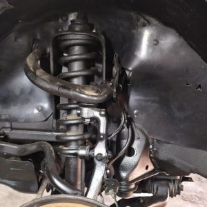 Комплект посиленого брудозахисту моторного відсіку з набором кліпс для Toyota Land Cruiser Prado 120