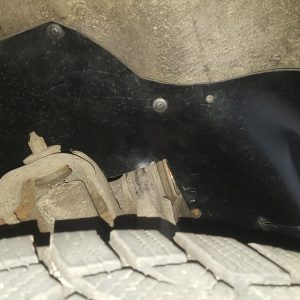 Комплект посиленого брудозахисту моторного відсіку з набором кліпс для Mitsubishi Pajero G2 (1997-2003)