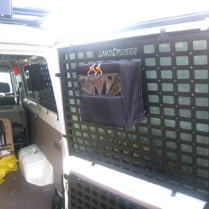 Модульна система зберігання Molle (Молле) для дверей багажника Toyota Land Cruiser 78